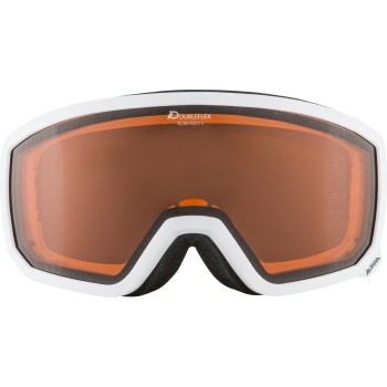 ALPINA  Scarabeo S Doubleflex Hicon - Μάσκα Ski/Snowboard - White