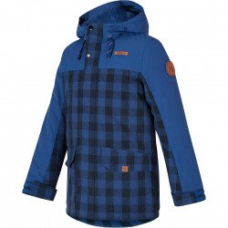 ZIENER Alinus Junior - Παιδικό Snow Jacket parka - Nautic check