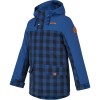 ZIENER Alinus Junior - Kid's Snow Jacket parka - Nautic check