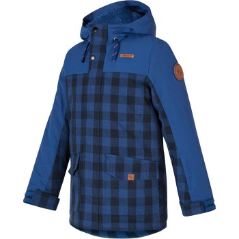 ZIENER Alinus Junior - Παιδικό Snow Jacket parka - Nautic check