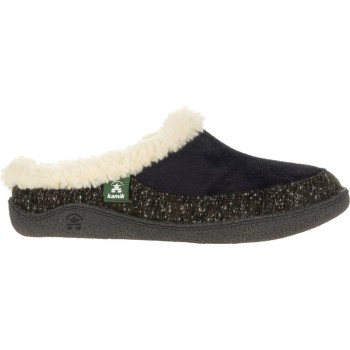 Kamik NUTMEG - Γυναικείες παντόφλες - Black/White Kamik NUTMEG - Γυναικείες παντόφλες - Black/White