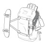 BURTON Kilo 2.0 27L Backpack - Sun Dried Tomato