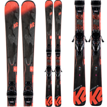 K2 Anthem 78 Women's Skis ​+ ER3 10 Compact Quikclik Bindings