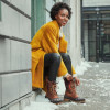 Kamik SIENNA2 - Women’s winter boots - Dark Brown/Red Plaid