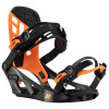 K2 Vandal Black/Orange - Kid's Snowboard Bindings 