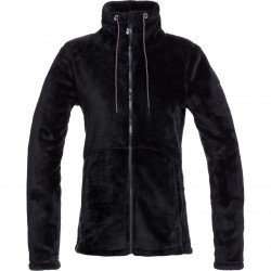 ROXY Tundra - Technical Women's Zip-Up Fleece - True Black
