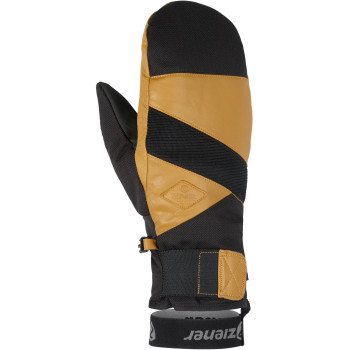ZIENER GIXO AS® AW - Men's Ski/Snowboard mitten - Black HB/Tan