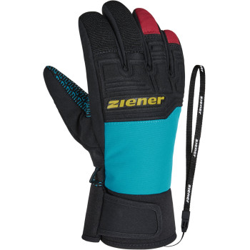 ZIENER LANUS AS® PR - Junior ski gloves - Carribean