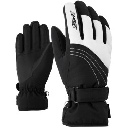 ZIENER KONNY AS - Γυναικεία γάντια Ski - Black/White