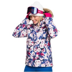 ROXY Jet Ski - Women's Snow Jacket - Mazarine Blue mind Jingle