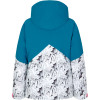 ZIENER Alani Junior - Junior Snow Jacket - Ice Crystal print