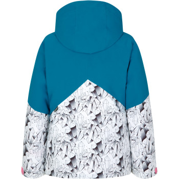 ZIENER Alani Junior - Junior Snow Jacket - Ice Crystal print