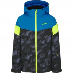 ZIENER Atla Junior - Junior Snow Jacket - Black mountain camo