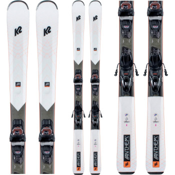 K2 Anthem 76x Women's Skis ​+ ER3 10 Compact Quikclik Bindings
