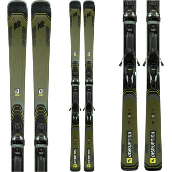 K2 DISRUPTION 78Ti Skis 1 + MXC 12 TCx Light Quikclik Bindings