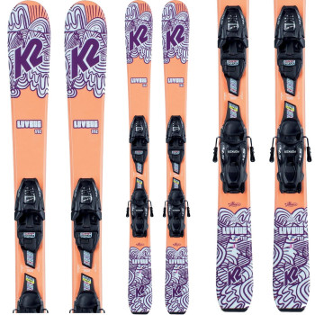K2 Luv bug ski ​+ FDT 7.0 Bindings 1 - Παιδικό σετ Ski