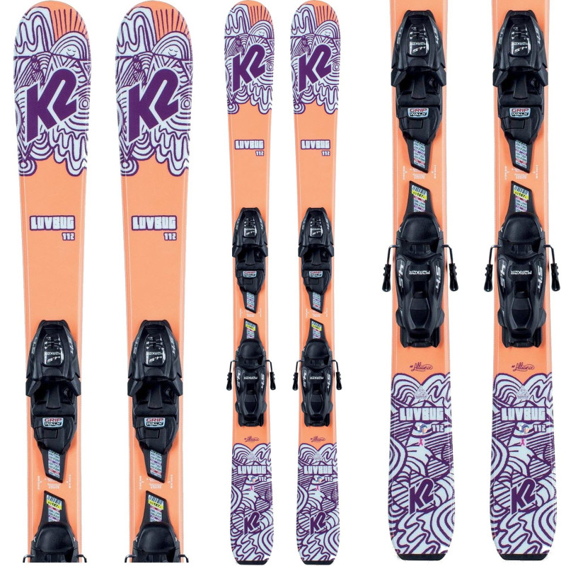 K2 Luv bug ski + FDT 7.0 Bindings 1 - Παιδικό σετ Ski