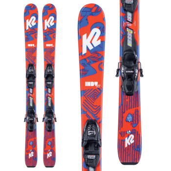 K2 Indy ski ​+ FDT 4.5 Bindings 1 - Junior
