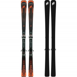 K2 DISRUPTION STi Skis + MXC 12 TCx Light Quikclik Bindings 