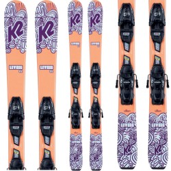 K2 Luv bug ski ​+ FDT 7.0 Bindings - Παιδικό σετ Ski