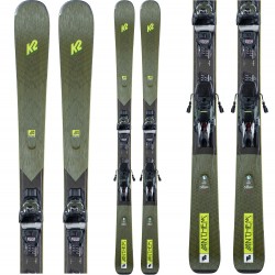 K2 Anthem 80 Women's Skis ​+ ERC 11 Tcx Light Quikclik Bindings