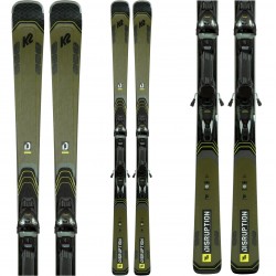 K2 DISRUPTION 78Ti Skis + MXC 12 TCx Light Quikclik Bindings