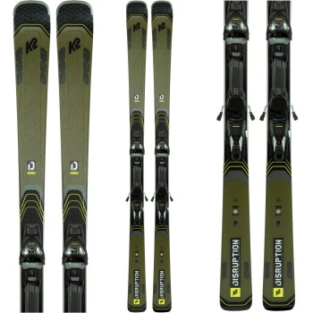 K2 DISRUPTION 78Ti Skis + MXC 12 TCx Light Quikclik Bindings K2 DISRUPTION 78Ti Skis + MXC 12 TCx Light Quikclik Bindings