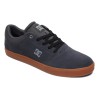 DC Crisis - Leather Shoes for Men - Charcoal