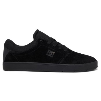 DC Crisis - Leather Shoes for Men - Black/Black DC Crisis - Leather Shoes for Men - Black/Black