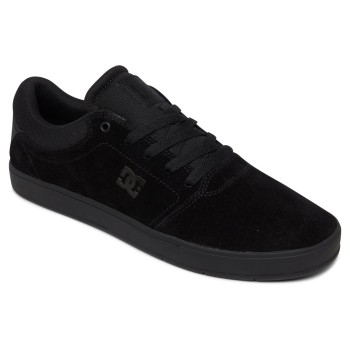 DC Crisis - Leather Shoes for Men - Black/Black DC Crisis - Leather Shoes for Men - Black/Black