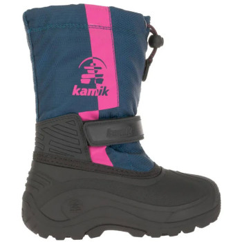 Kamik Stripe - Kid's Winter boots - Light Navy