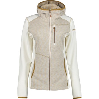 ICEPEAK Cardiff - Γυναικεία Ζακέτα - Beige white ICEPEAK Cardiff - Γυναικεία Ζακέτα - Beige white