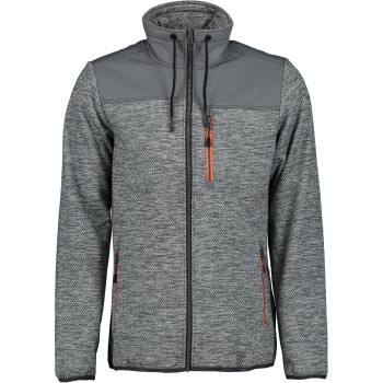 ICEPEAK Chemung - Ανδρική ζακέτα - Lead Grey ICEPEAK Chemung - Ανδρική ζακέτα - Lead Grey