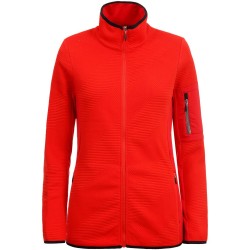 ICEPEAK Emery - Γυναικεία Ζακέτα Fleece - Red