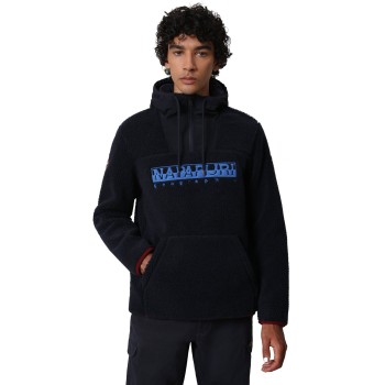 NAPAPIJRI Teide 4 - Ανδρικό Fleece Hoodie - Blue Marine NAPAPIJRI Teide 4 - Ανδρικό Fleece Hoodie - Blue Marine