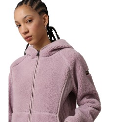 NAPAPIJRI Yupik - Γυναικείο φλίς Hoodie - Sea Fog Pink