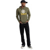 ELEMENT Vertical - Hoodie for Men - Army