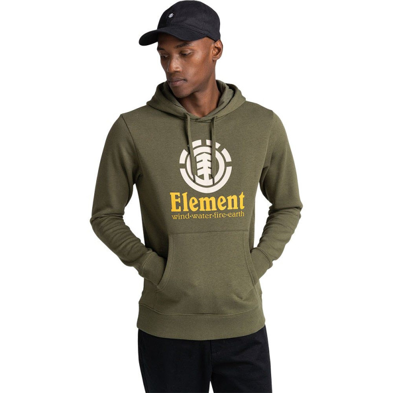 ELEMENT Vertical - Hoodie for Men - Army