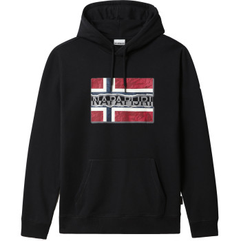 NAPAPIJRI Bench Hoodie - Men's Hoodie - Black
