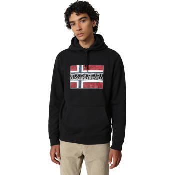 NAPAPIJRI Bench Hoodie - Men's Hoodie - Black