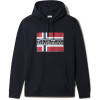 NAPAPIJRI Bench Hoodie - Men's Hoodie - Blue Marine