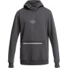 QUIKSILVER Big Logo Tech - Men's Water Repellent Hoodie - Black Heather