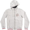 QUIKSILVER Sportsline Block - Men's Full Zip Sweatshirt - Light Grey heather