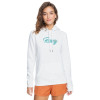 ROXY Right On Time - Women's Hoodie - Snow white