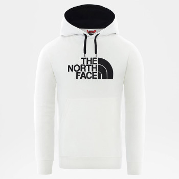 THE NORTH FACE Drew Peak - Men's Hoodie - TNF White/TNF Black
