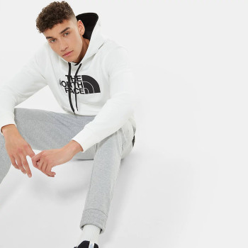 THE NORTH FACE Drew Peak - Men's Hoodie - TNF White/TNF Black