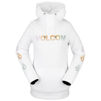 VOLCOM Costus Fleece Hoodie - Women's hoodie - White