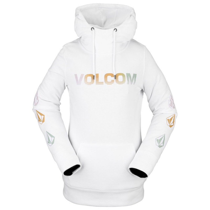 VOLCOM Costus Fleece Hoodie - Women's hoodie - White