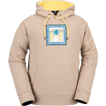 VOLCOM Di Fleece Hoodie - Men's Hoodie - Khaki