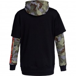 DC Dryden - Technical Double-Layer Hoodie for Men - Woodland Camo Castlerock